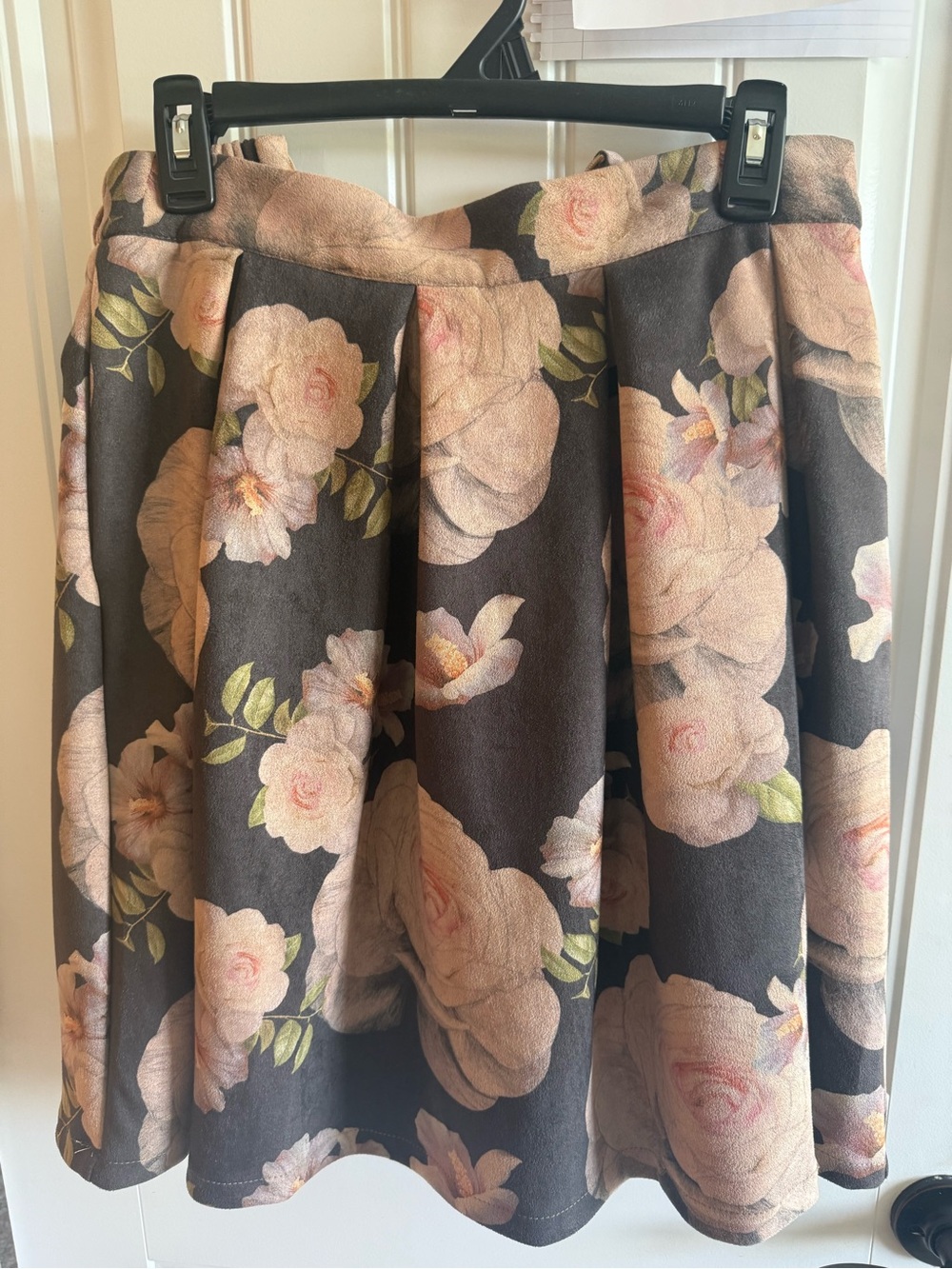 Molly Bracken Skirt with Blush Floral Print